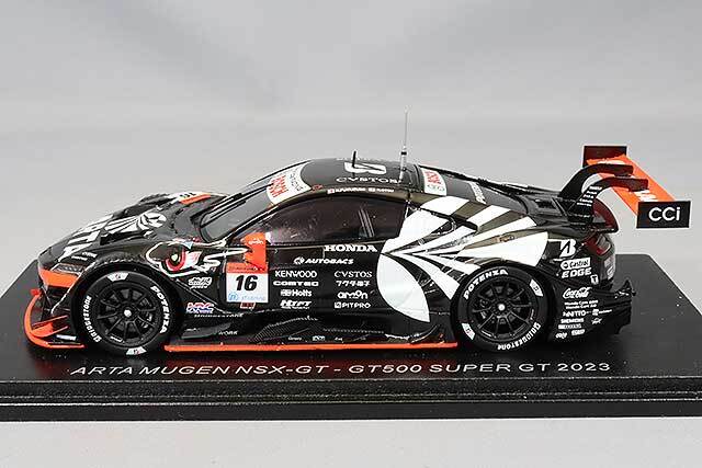 スパーク 1/43 ARTA 無限 NSX-GT 2023 スーパーGT GT500 #16 福住仁嶺 