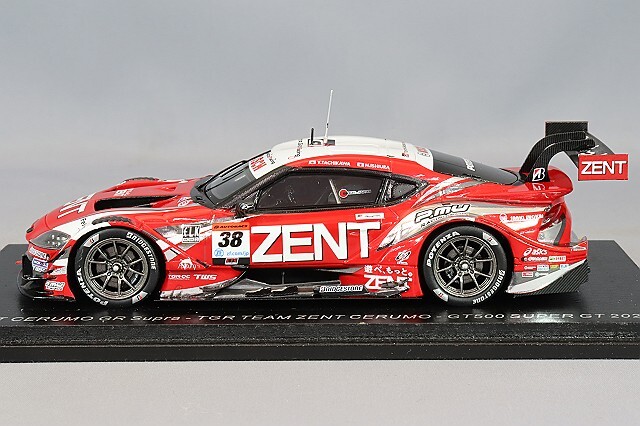スパーク 1/43 ZENT セルモ GR スープラ TGR 2023 スーパーGT GT500 