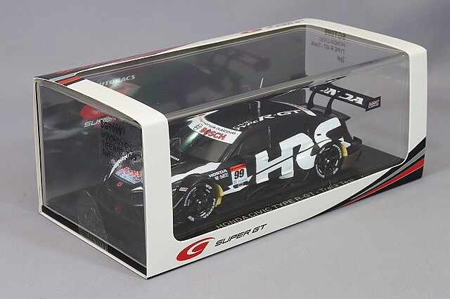 スパーク 1/43 ホンダ シビック タイプR-GT #99 トラックテスト 2023
