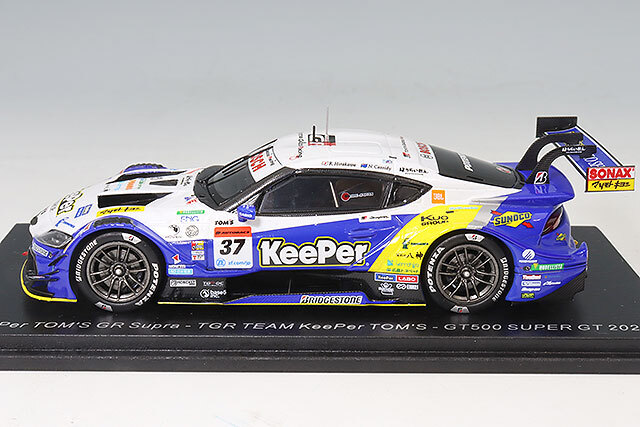 スパーク 1/43 キーパー トムス GR スープラ TGR チーム キーパー