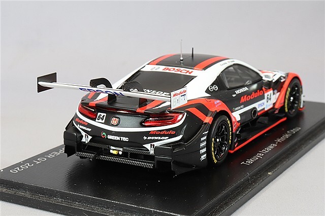 スパーク 1/43 モデューロ NSX-GT モデューロ 中嶋レーシング 2020