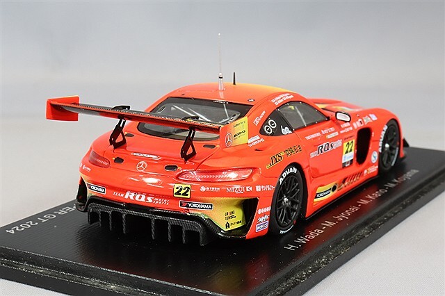 スパーク 1/43 R'Qs AMG GT3 2024 スーパーGT GT300 #22 和田久/城内