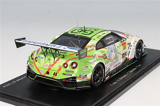 ネコムート スパーク 1/43 脱毛 ケーズフロンティア GO & FUN猫猫 GT-R NILZZ