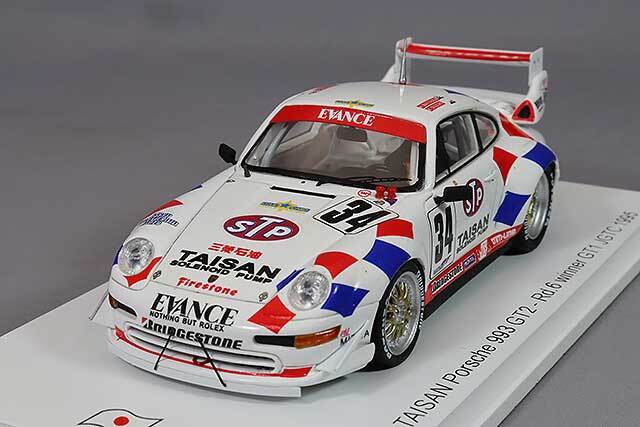 スパーク 1/43 STP タイサン ポルシェ 993 GT2 1995 JGTC GT1 #34 松田