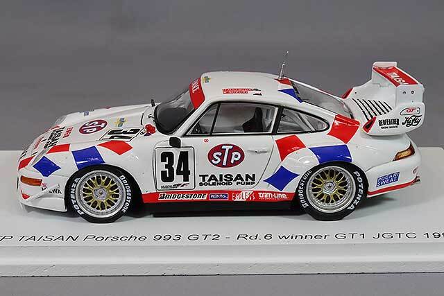 スパーク 1/43 STP タイサン ポルシェ 993 GT2 1995 JGTC GT1 #34 松田