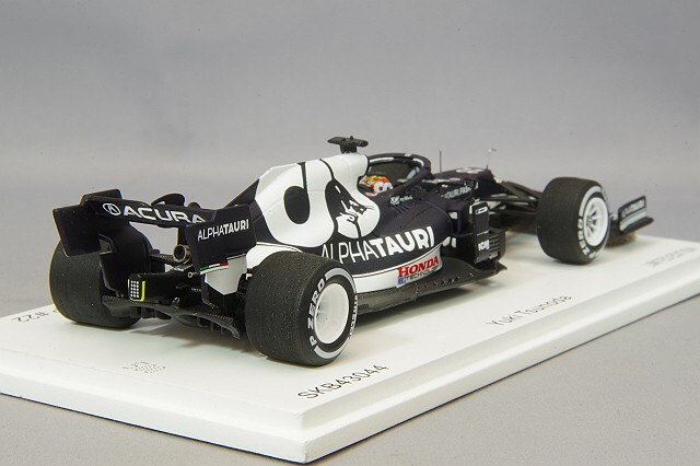 キッドボックス別注 1/43 アルファタウリAT02 2021USGP 角田裕毅 CK別注 1/43 アルファタウリ AT02 角田裕毅 2021 デビュー戦9位