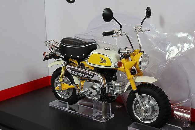 どんとまいページ 青島文化教材社 スカイネット 1/12 ホンダ モンキー プラズマイエロー