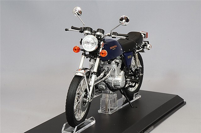 アオシマ スカイネット 1/12 ホンダ CB400FOUR バーニッシュブルー 青島文化教材社 スカイネット 1/12 ホンダ CB400FOUR バー