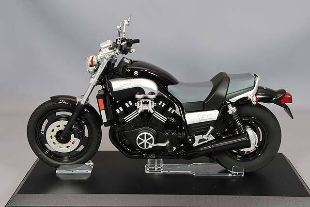 ヤマハ VMAX(ブラック) 1/12スケールモデル Unboxing of Yamaha Vmax 1993 (Black) 1:12 Diecast Model