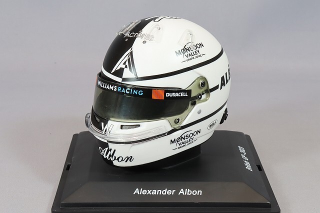 スパーク 1/5 ヘルメット ウィリアムズレーシング A.アルボン