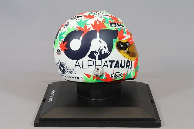 1/2 ヘルメット 角田裕毅 2023 スクーデリア・アルファタウリ ホンダ仕様 2023 角田裕毅 スクーデリア・アルファタウリ・ホンダ ジャパン