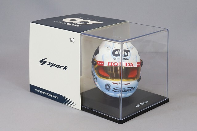 角田 裕毅 2023年 シンガポールGP スパーク製 1/5ヘルメット スパーク 1/5 ヘルメット スクーデリア アルファタウリ 角田裕毅 2023