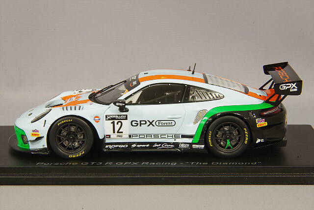スパーク 1/43 ポルシェ GT3 R GPXレーシング 2020 GTヨーロッパ耐久