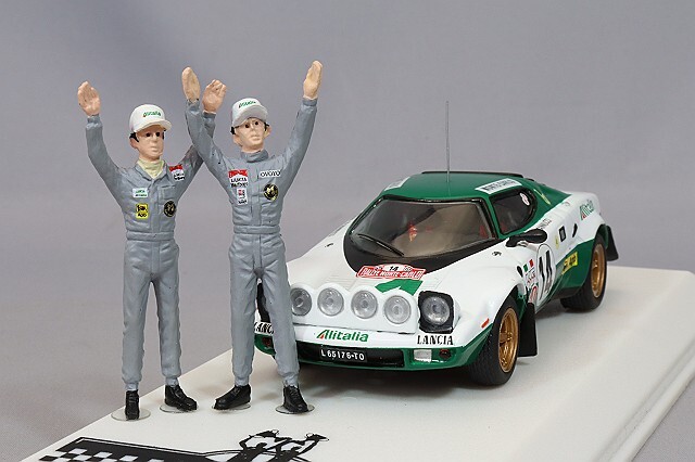 イクソ 1/43 ランチア ストラトス HF 1975 モンテカルロ ラリー