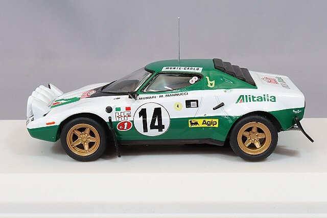 イクソ 1/43 ランチア ストラトス HF 1975 モンテカルロ ラリー