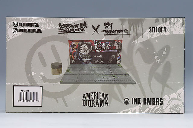 アメリカンジオラマ 1/64 ジオラマ ストリートアート LA