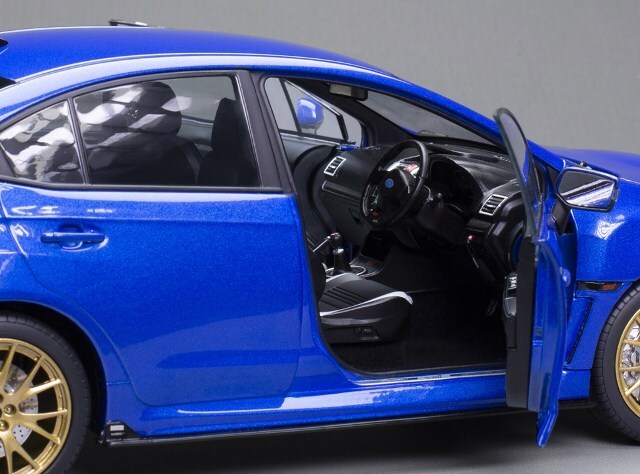 サンスター 1/18 スバル WRX STI EJ20 ファイナルエディション WB