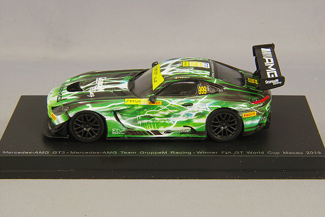 【未開封】R'q's AMG GT3 ミニカー Spark (スパーク) 1/43 (レジン製) R'Qs AMG GT3 No.22 R'Qs