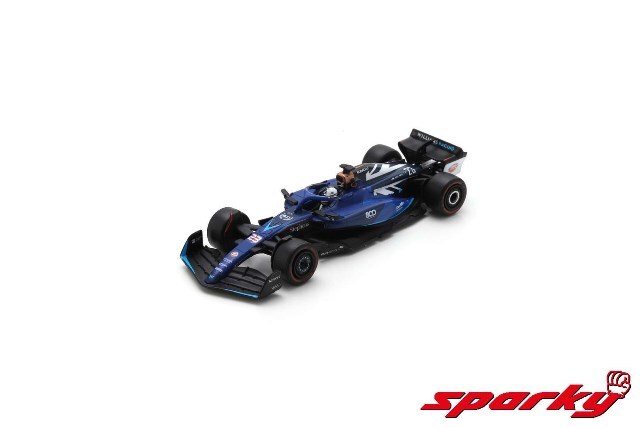 スパーク 1/64 ウィリアムズ F1 FW45 2023 F1 イギリスGP 8位 #23 A