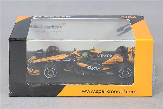 スパーク　マクラーレン　ノリス　1/64 オーストラリアグランプリ スパーク 1/64 マクラーレン F1チーム MCL38 2024 F1 #4 L.ノリス
