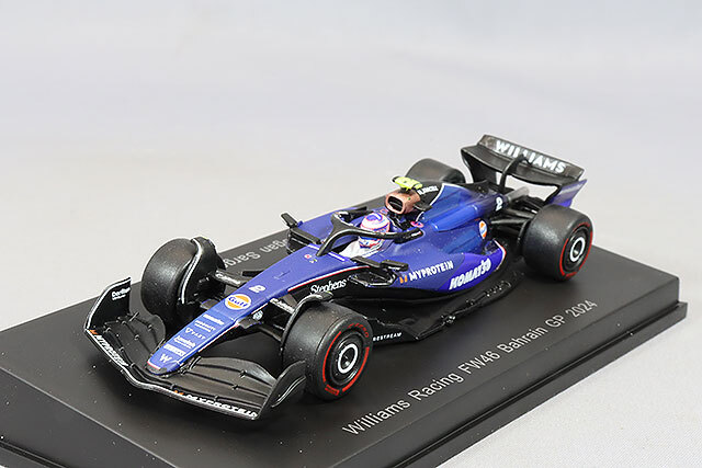 スパーク 1/64 ウィリアムズ レーシング FW46 2024 F1 #2 L