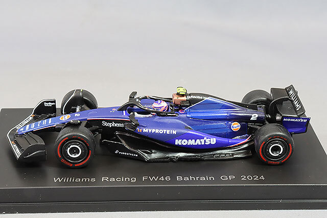 スパーク 1/64 ウィリアムズ レーシング FW46 2024 F1 #2 L.サージェント