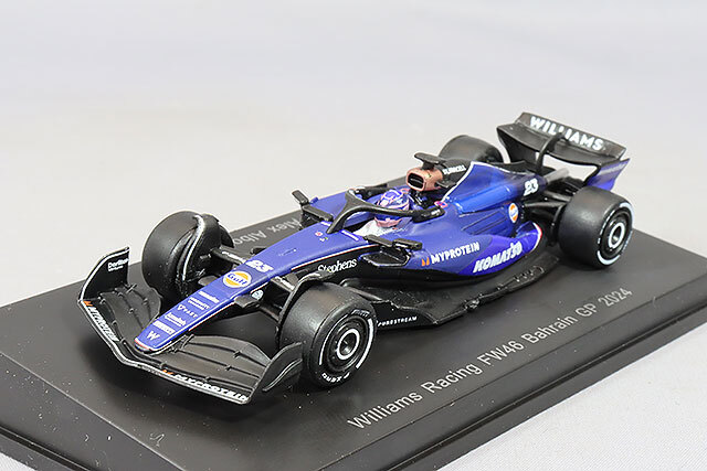 スパーク 1/43 ウィリアムズ FW46アルボン2024モナコ9位 スパーク 1/43 ウィリアムズ FW46アルボン2024モナコ9位