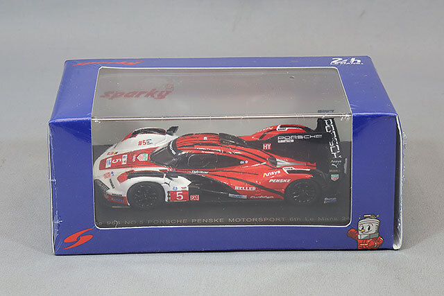 スパーク 1/64 ポルシェ 963 PENSKE MOTORSPORT 2024 ルマン24H 6位 #5