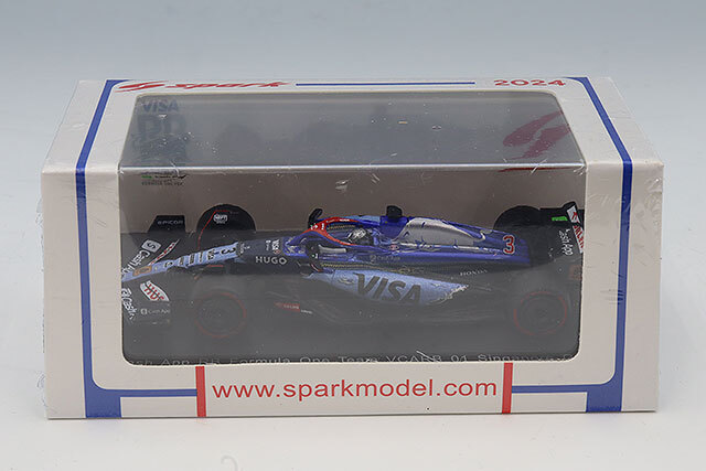 スパーク 1/64 ビザ キャッシュ App RB F1チーム VCARB 01 2024 F1