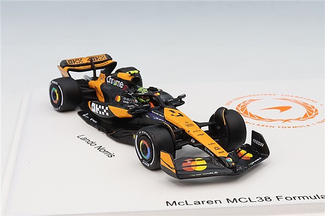 スパーク 1/64 マクラーレン MCL38 2024 F1 コンストラクター