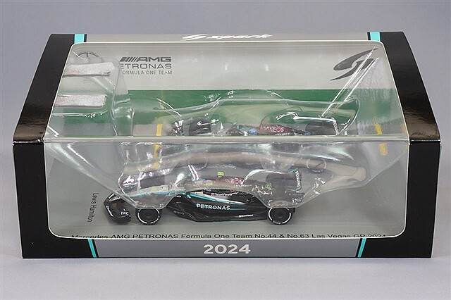 スパーク 1/64 メルセデス AMG ペトロナス F1チーム 2024 F1
