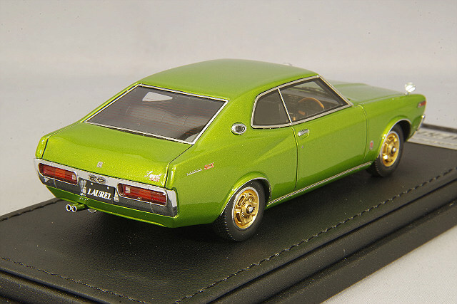 イグニッションモデルxトミーテック 1/43 日産 ローレル HT 2000SGX 緑