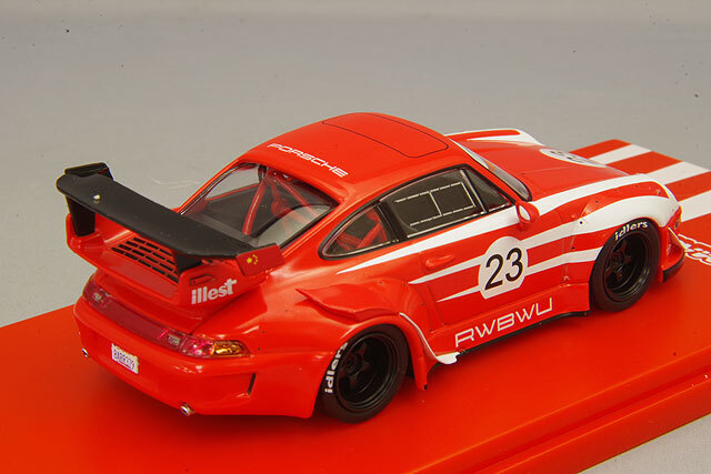 Tarmac 1/43 RWB 993 RWB WU #23 レッド/ホワイト