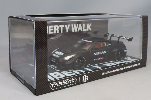 ターマックワークス 1/43 シルエットワークス GT ニッサン 35GT-RR Tarmac 1/43 LB-シルエットワークス GT 日産 35GT-RR フルカーボン