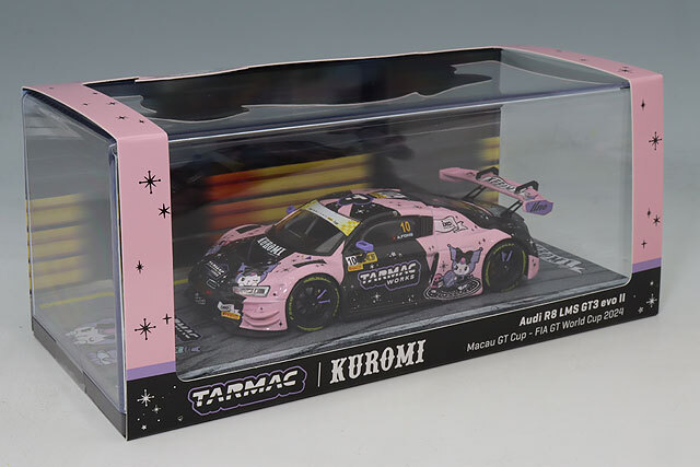 Tarmac 1/43 アウディ R8 LMS GT3 evo II マカオGTカップ 2024 FIA GT