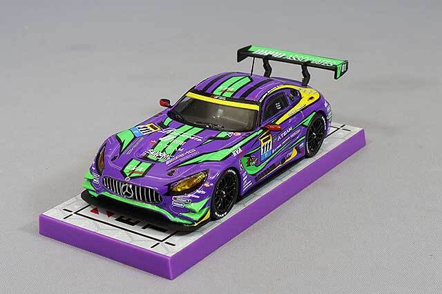 Tarmac 1/64 EVA レーシング メルセデス AMG GT3 コンテナ付
