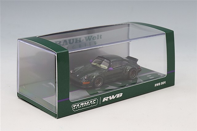 Tarmac Works 1/64 RWB Backdate オリーブグリーン Tarmac Works 1:64 RWB Backdate Olive Green T64-046-OG – Horizon