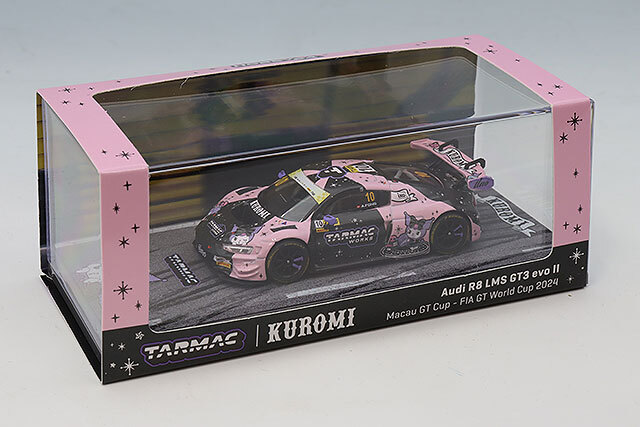 Tarmac 1/64 アウディ R8 LMS GT3 evo II マカオGTカップ 2024 FIA GT