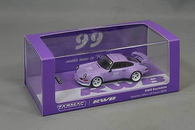 Tarmac 1/64 RWB Backdate Violetta アイドラーズ12時間耐久レース 2016
