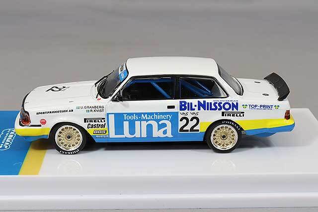 Tarmac 1/64 ボルボ 240 ターボ ETCC ゾルダー 1984 ウィナー