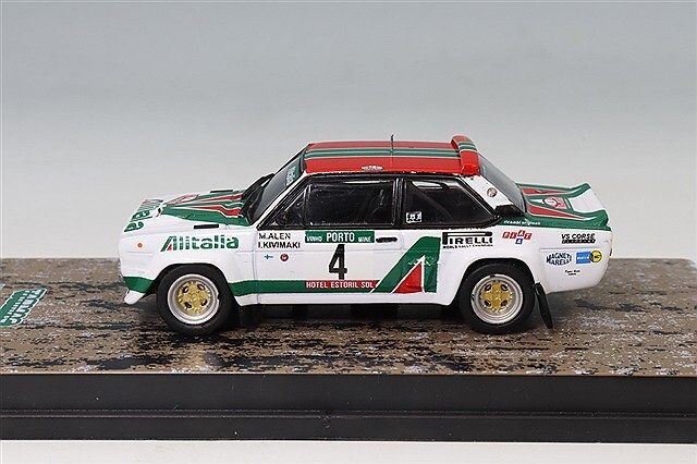Tarmac 1/64 フィアット 131 アバルトラリー 1978 ラリードポルトガル