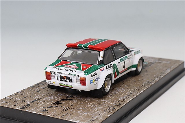 Tarmac 1/64 フィアット 131 アバルトラリー 1978 ラリードポルトガル
