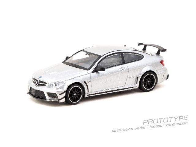 Tarmac 1/64 メルセデスベンツ C?63 AMG クーペ ブラック