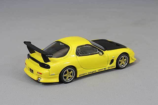 Tarmac 1/64 VERTEX マツダ RX-7 FD3S イエローメタリック