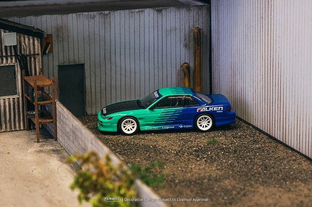Tarmac 1/64 VERTEX 日産 シルビア S13 ファルケン