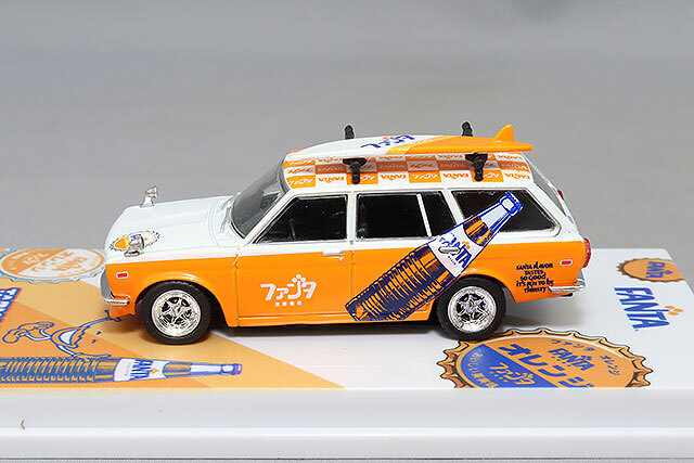 TW 1/64 ダットサン ブルーバード 510 ワゴン ブルー TWOC限定 イグニッションモデル 1/64 ダットサン ブルーバード (510