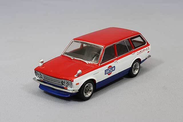 Tarmac 1/64 ダットサン ブルーバード 510 ワゴン サービスカー