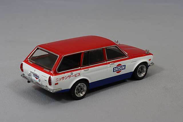 -ターマック 1/64 ダットサン ブルーバード 510 ワゴン BREチェイス Tarmac（ターマック）1/64 ダットサン ブルーバード510 ワゴン