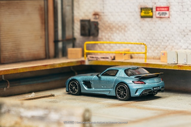 Tarmac 1/64 メルセデスベンツ SLS AMG クーペ ブラック シリーズ