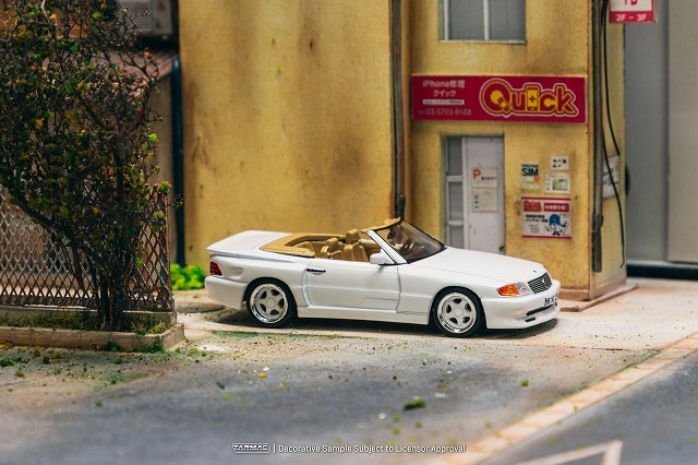 メル Tarmac 1/64 メルセデスベンツ SL 500 ケーニッヒスペシャル ホワイト